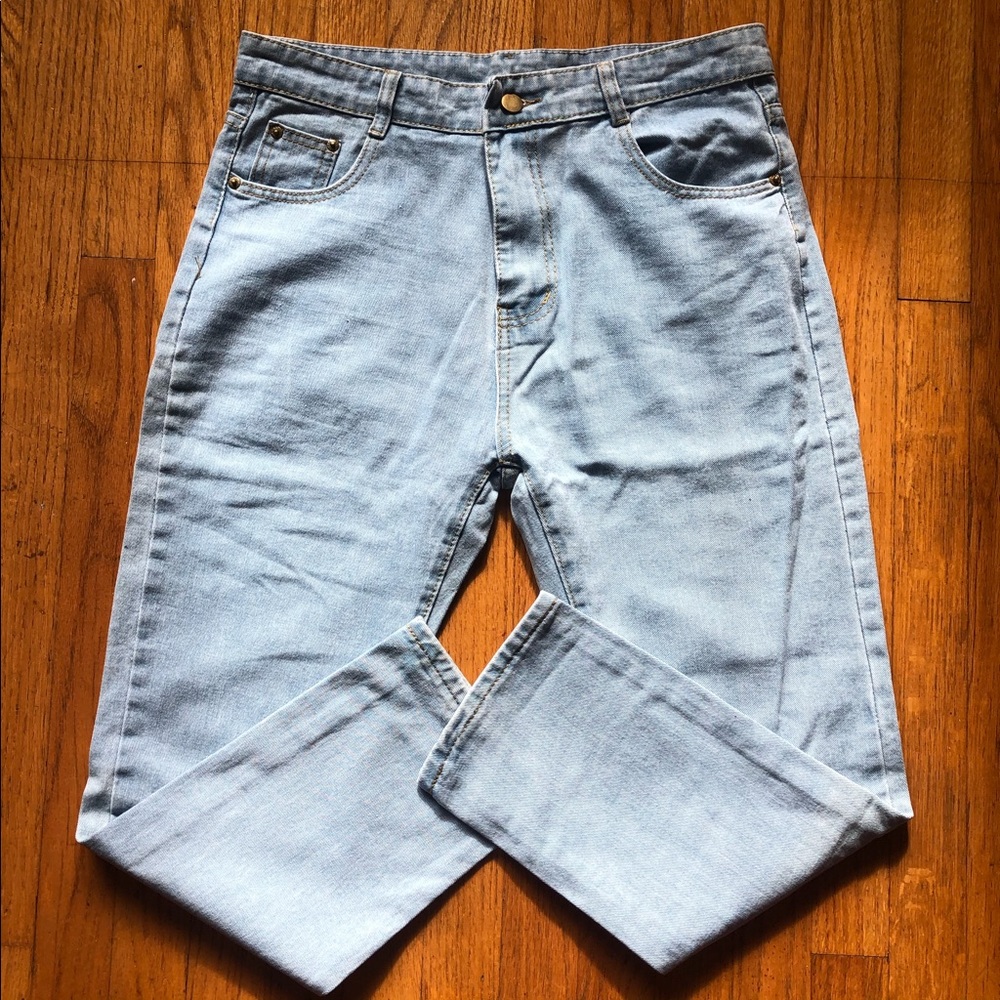Light Wash Denim Jeans